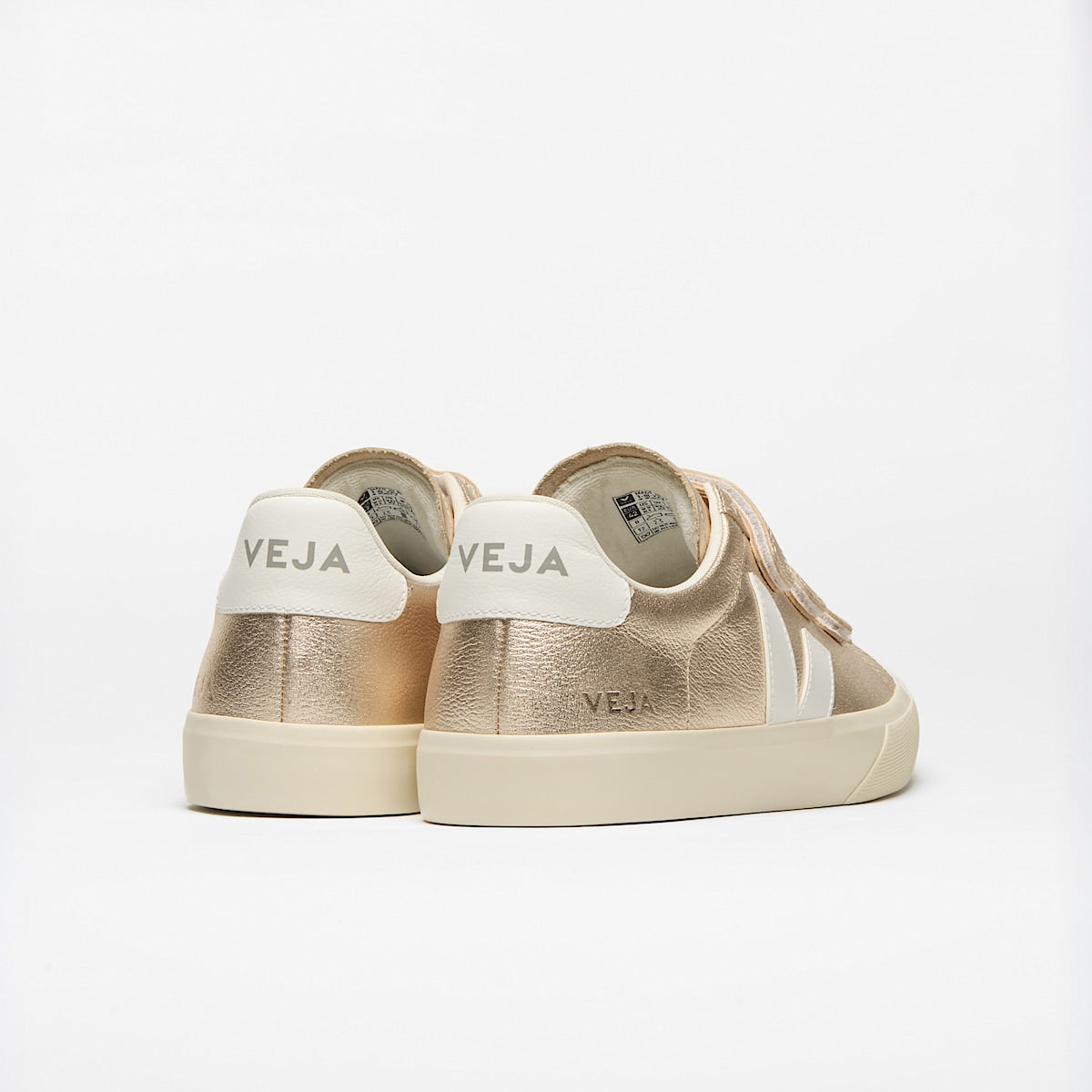 VEJA Recife Leather Platine White - Image 3