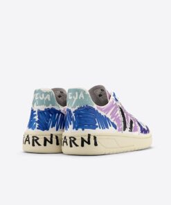 Alternative view of VEJA V-10 Leather x Marni Orchid Black