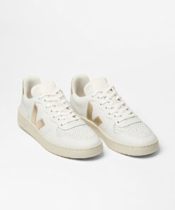 Alternative view of VEJA V-10 Leather White Platine
