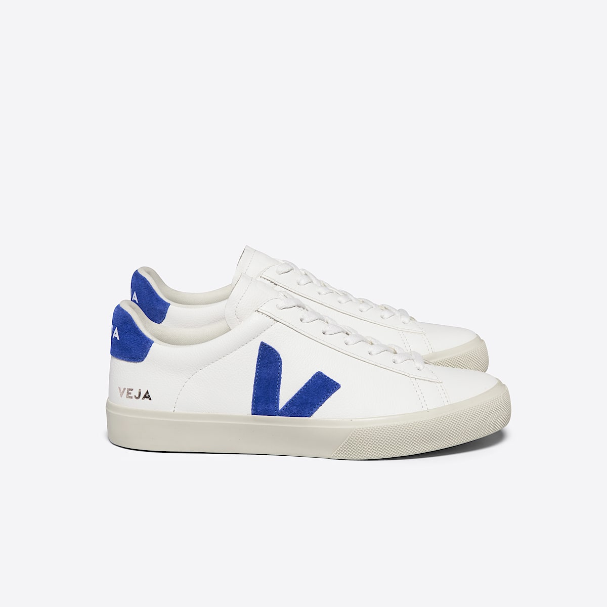 VEJA Campo Leather White Paros