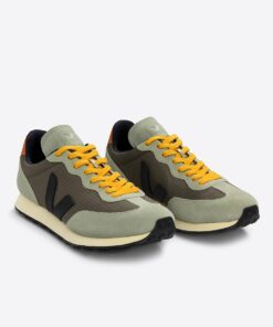 Alternative view of VEJA Rio Branco Ripstop Kaki Black