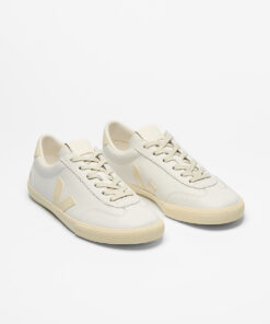 Alternative view of VEJA Volley Signature Leather White Calcaire