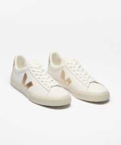Alternative view of VEJA Campo Leather White Platine