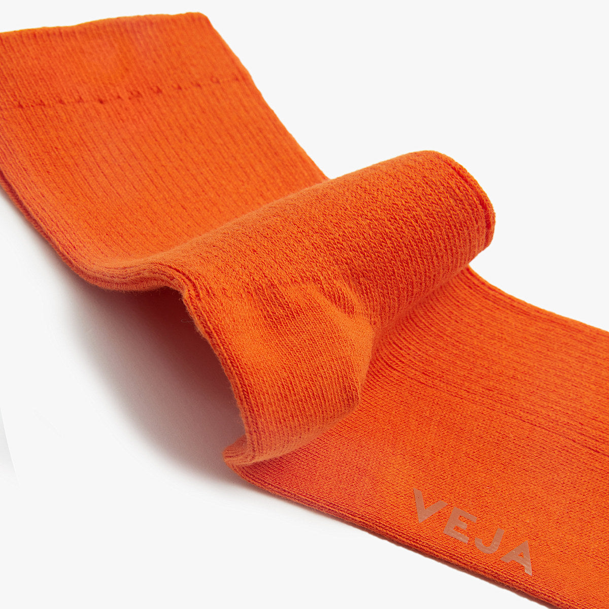 VEJA Everyday Socks Cotton Jaffa Orange - Image 3