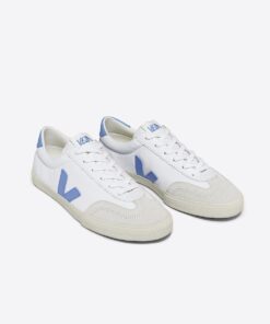 Alternative view of VEJA Volley Canvas White Aqua