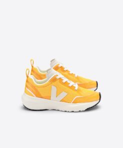 VEJA Canary Elastic Laces Alveomesh Ouro Pierre