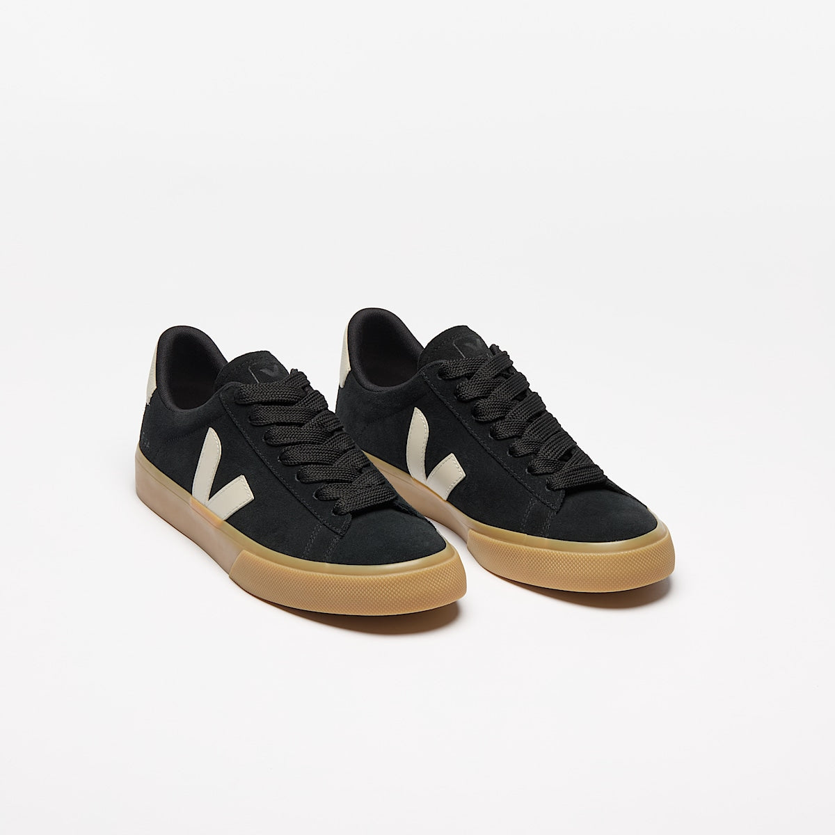 VEJA Campo Bold Suede Black Pierre - Image 3