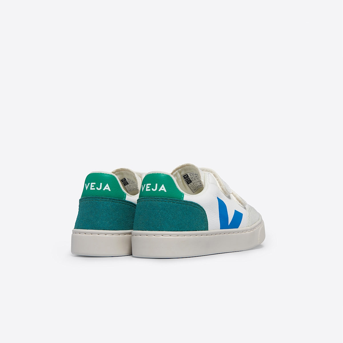 VEJA V-12 Leather White Multico Brittany - Image 2