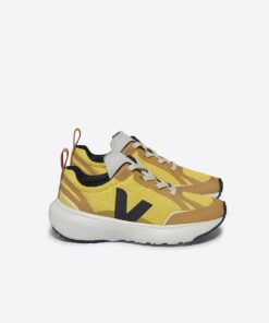 VEJA Canary Elastic Laces Alveomesh Tonic Black