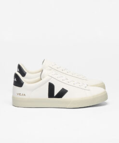 VEJA Campo Leather White Black