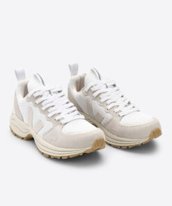 Alternative view of VEJA Venturi Alveomesh White Pierre Natural