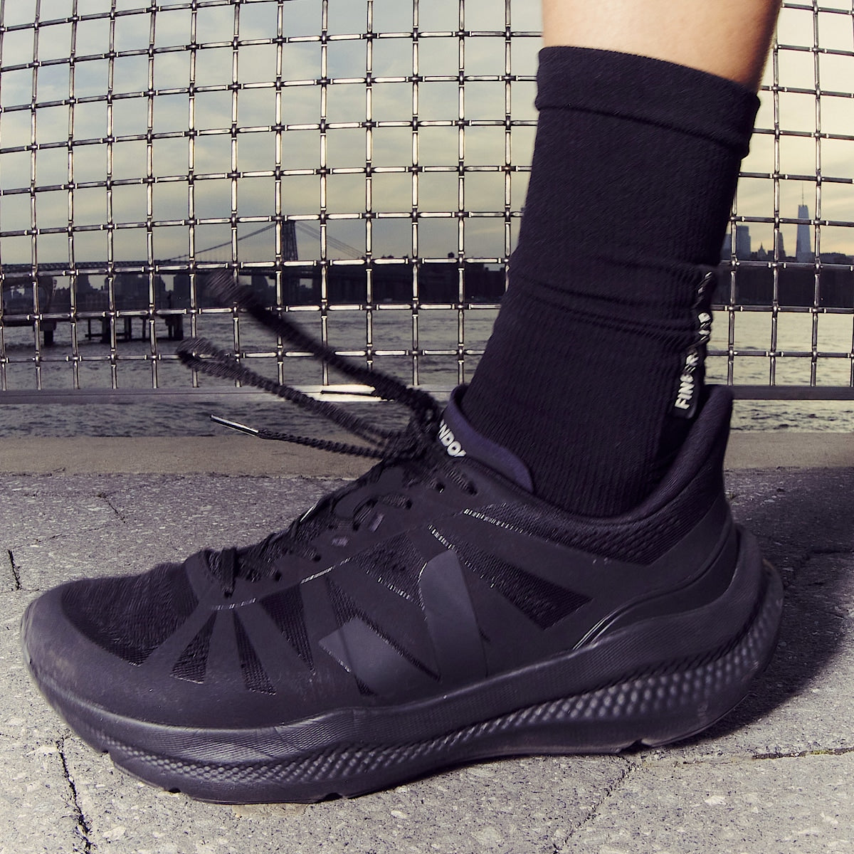 VEJA Condor 3 Engineered-Mesh Full Black - Image 4