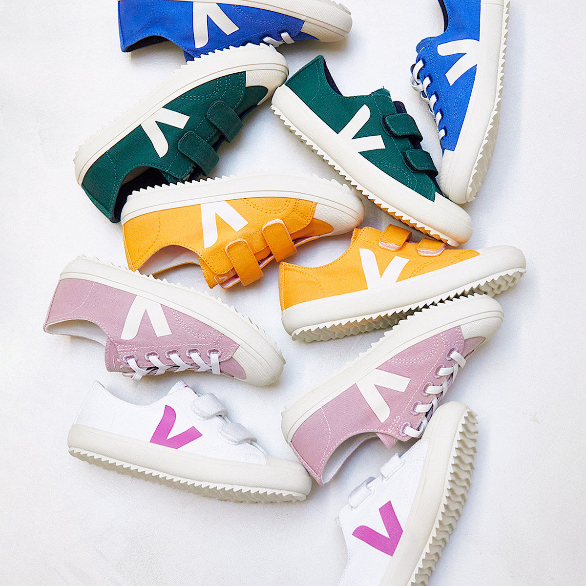 VEJA Ollie Canvas White Lotus - Image 4