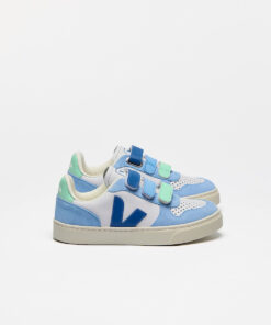 VEJA V-10 Leather Multico Indigo