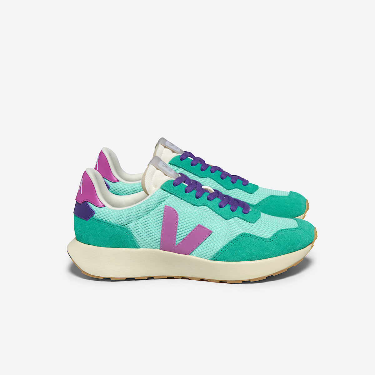 VEJA Paulistana Alveomesh Turquoise Mulberry