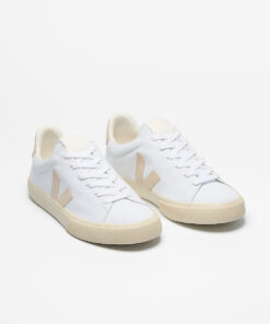 Alternative view of VEJA Campo Canvas White Sable