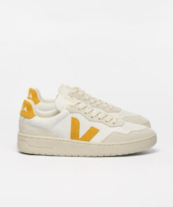 VEJA V-90 Leather White Safran