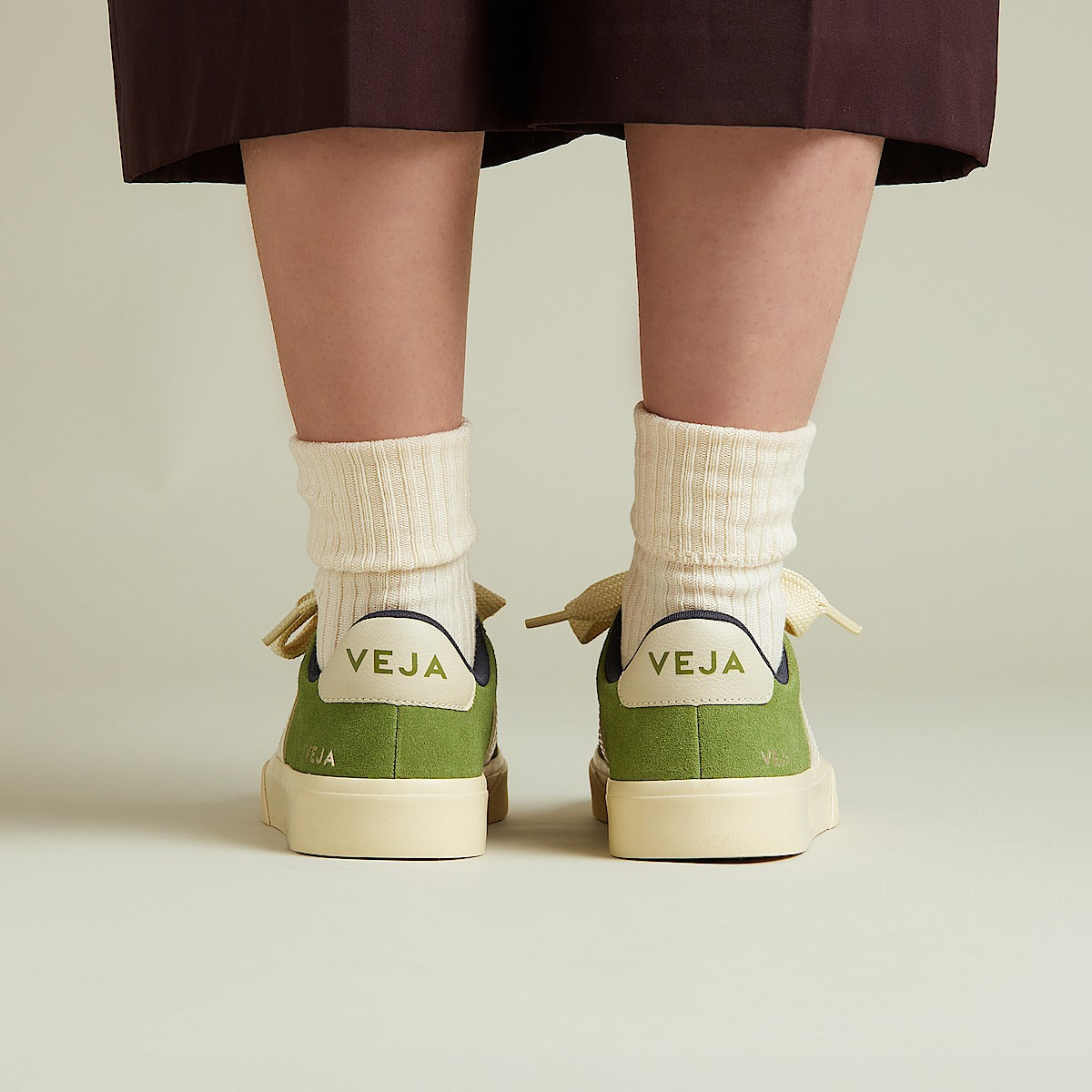 VEJA Campo Bold Suede Kiwi Pierre - Image 4
