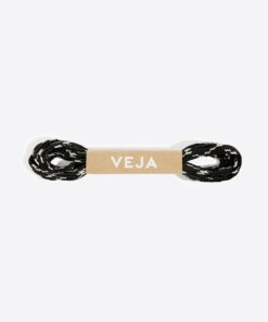 VEJA Laces Black Oxford Grey