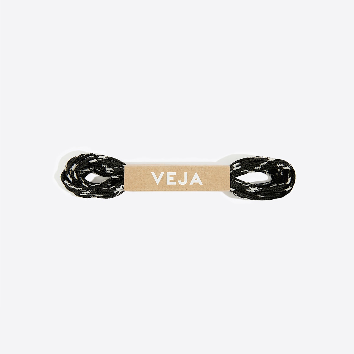 VEJA Laces Black Oxford Grey