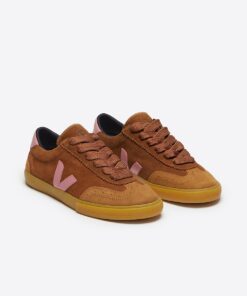 Alternative view of VEJA Volley Leather x Make My Lemonade Cognac Mary