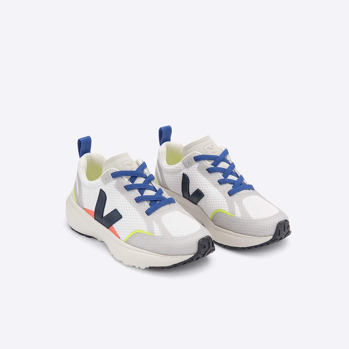 VEJA Canary Elastic Laces Alveomesh Steel White - Image 2