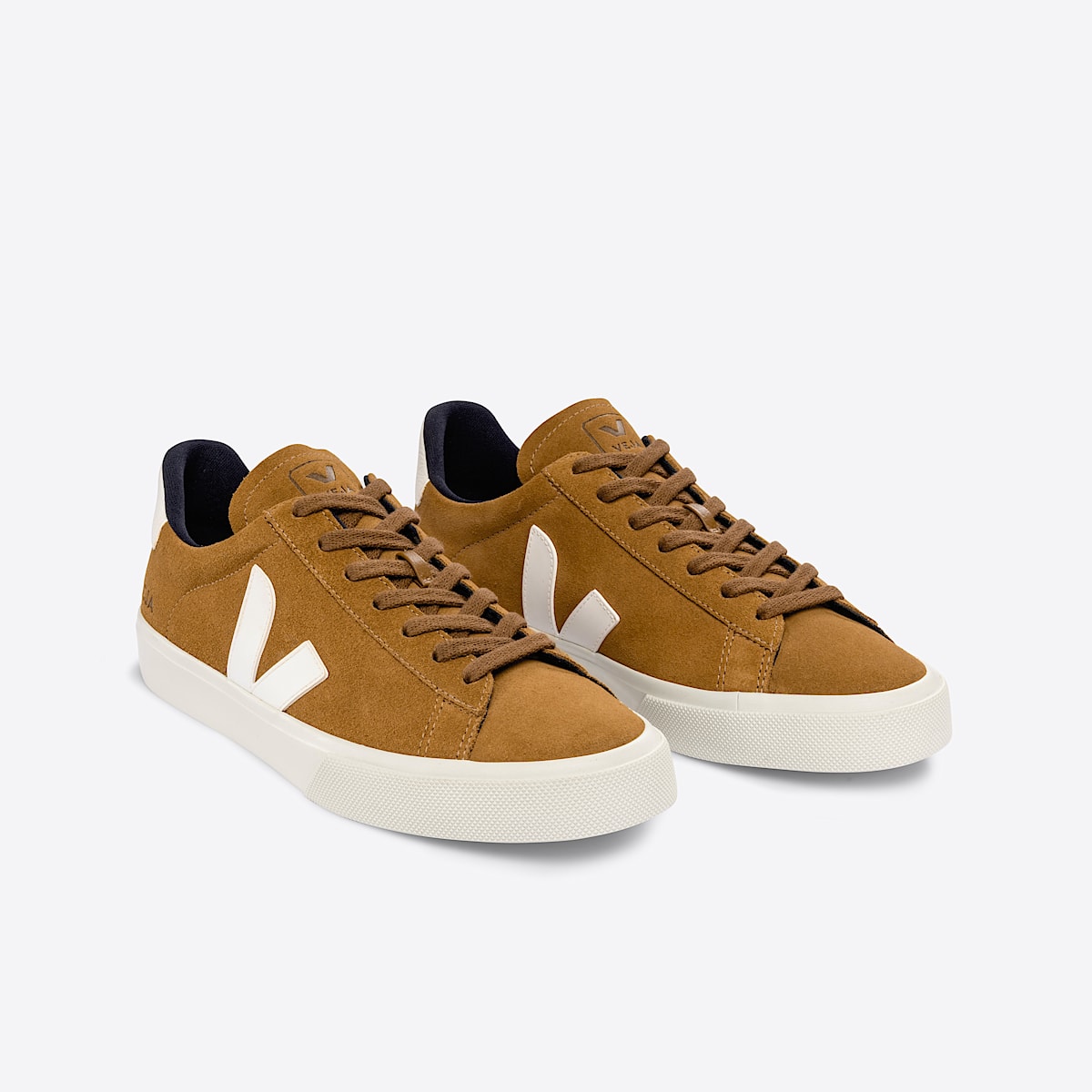 VEJA Campo Suede Camel White - Image 2