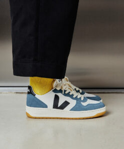 Alternative view of VEJA V-10 Leather White Black California