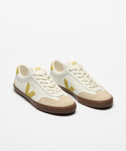 Alternative view of VEJA Volley Leather White Liquor Bark
