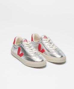 Alternative view of VEJA Volley Elastic Laces Leather Silver Pekin