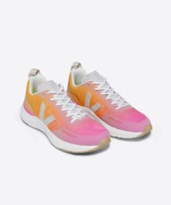 Alternative view of VEJA Impala Engineered-Mesh Ouro Sari Pierre
