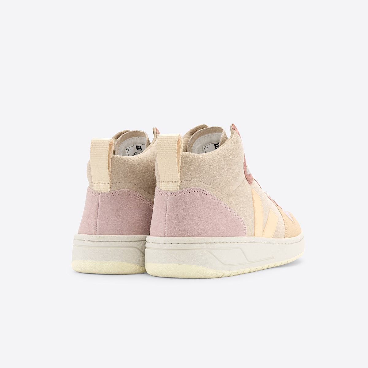 VEJA V-15 Suede Multico Peach - Image 3