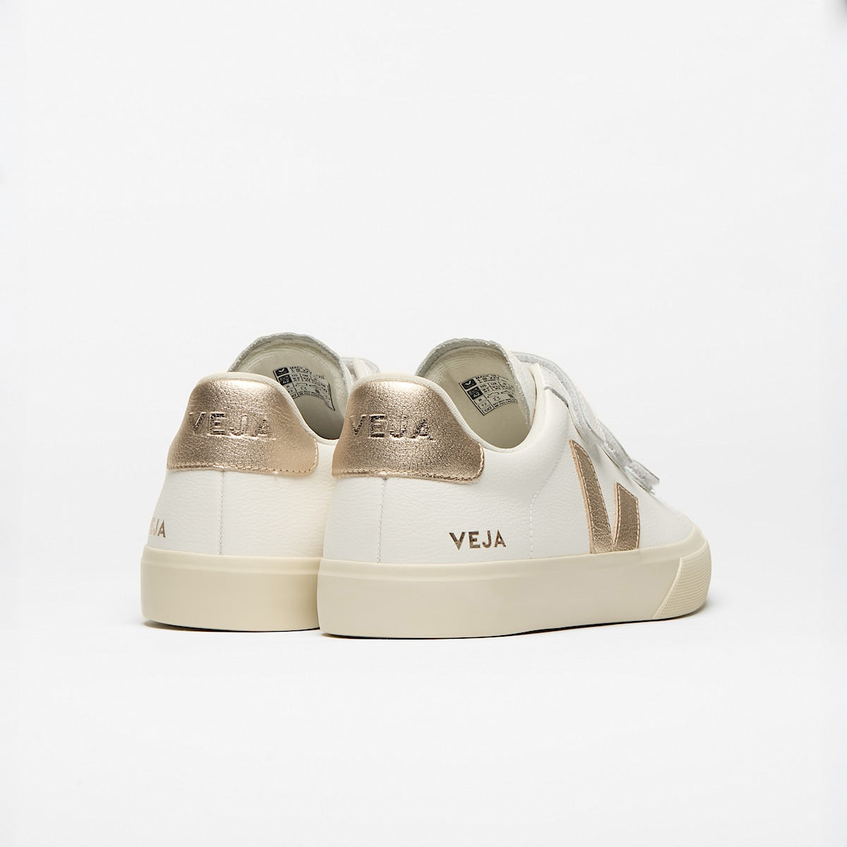 VEJA Recife Leather White Platine - Image 3