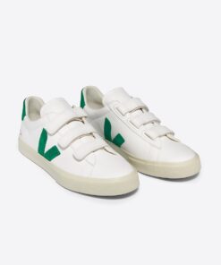 Alternative view of VEJA Recife Leather White Emeraude