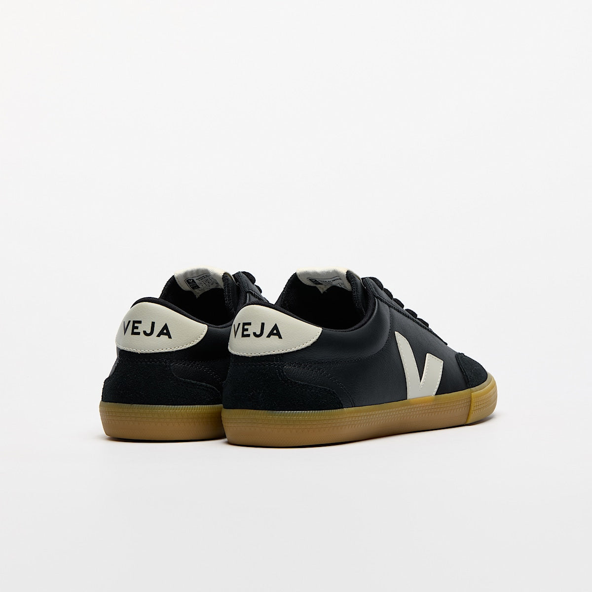 VEJA Volley Leather Black Pierre - Image 3