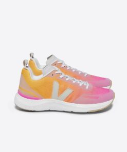 VEJA Impala Engineered-Mesh Ouro Sari Pierre