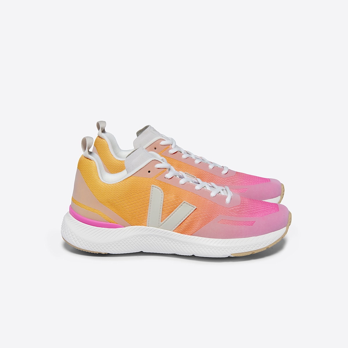 VEJA Impala Engineered-Mesh Ouro Sari Pierre