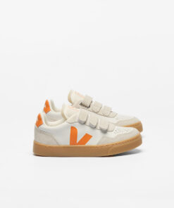 VEJA V-90 Leather White Fury Natural