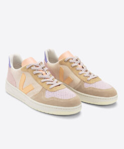 Alternative view of VEJA V-10 Suede Multico Peach