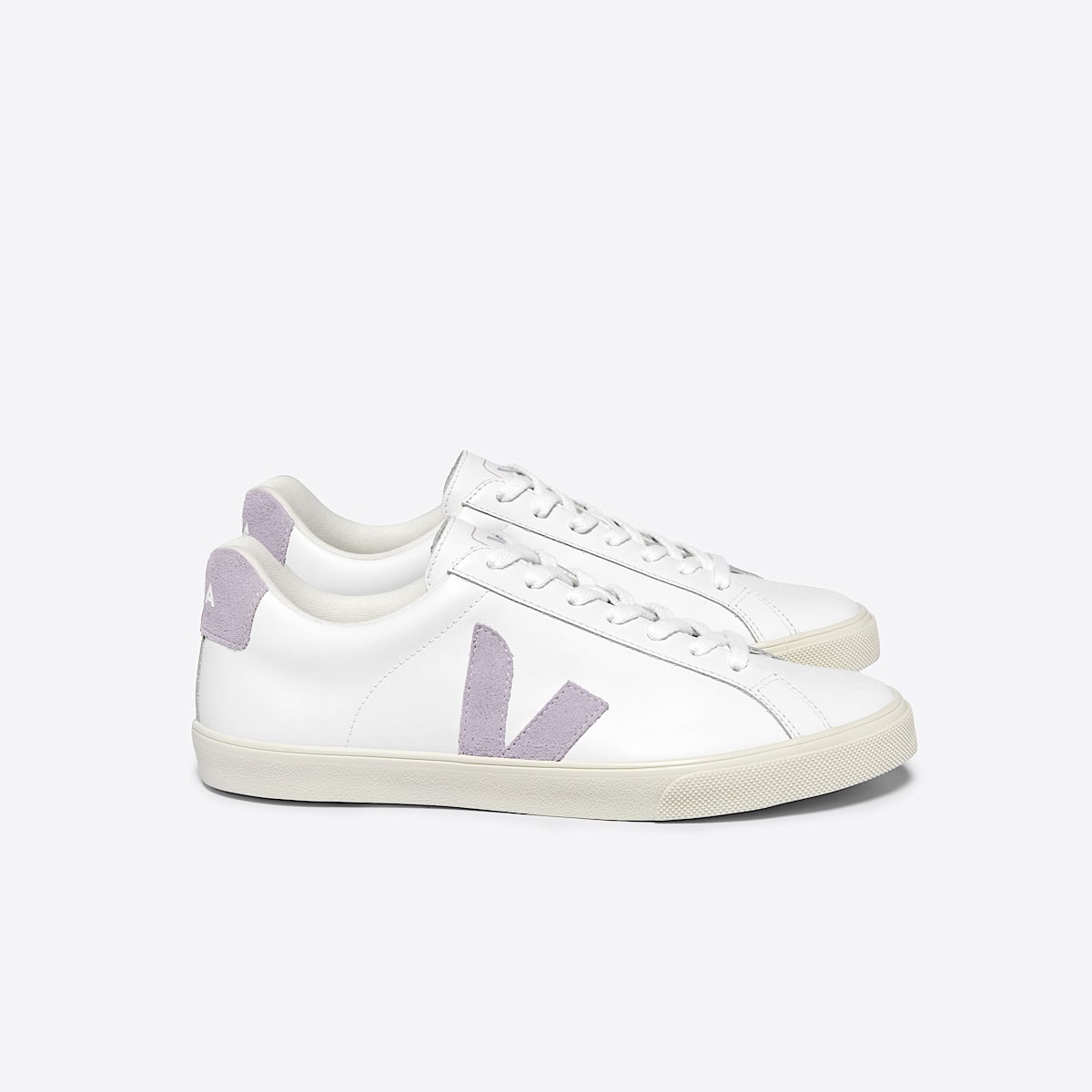 VEJA Esplar Leather White Parme