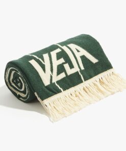 Alternative view of VEJA Scarf Panenka Cotton Dark Green