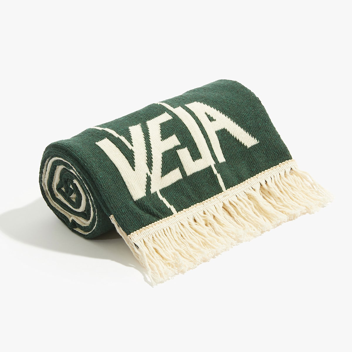 VEJA Scarf Panenka Cotton Dark Green - Image 2