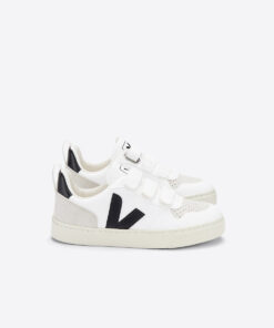 VEJA V-10 CWL White Black