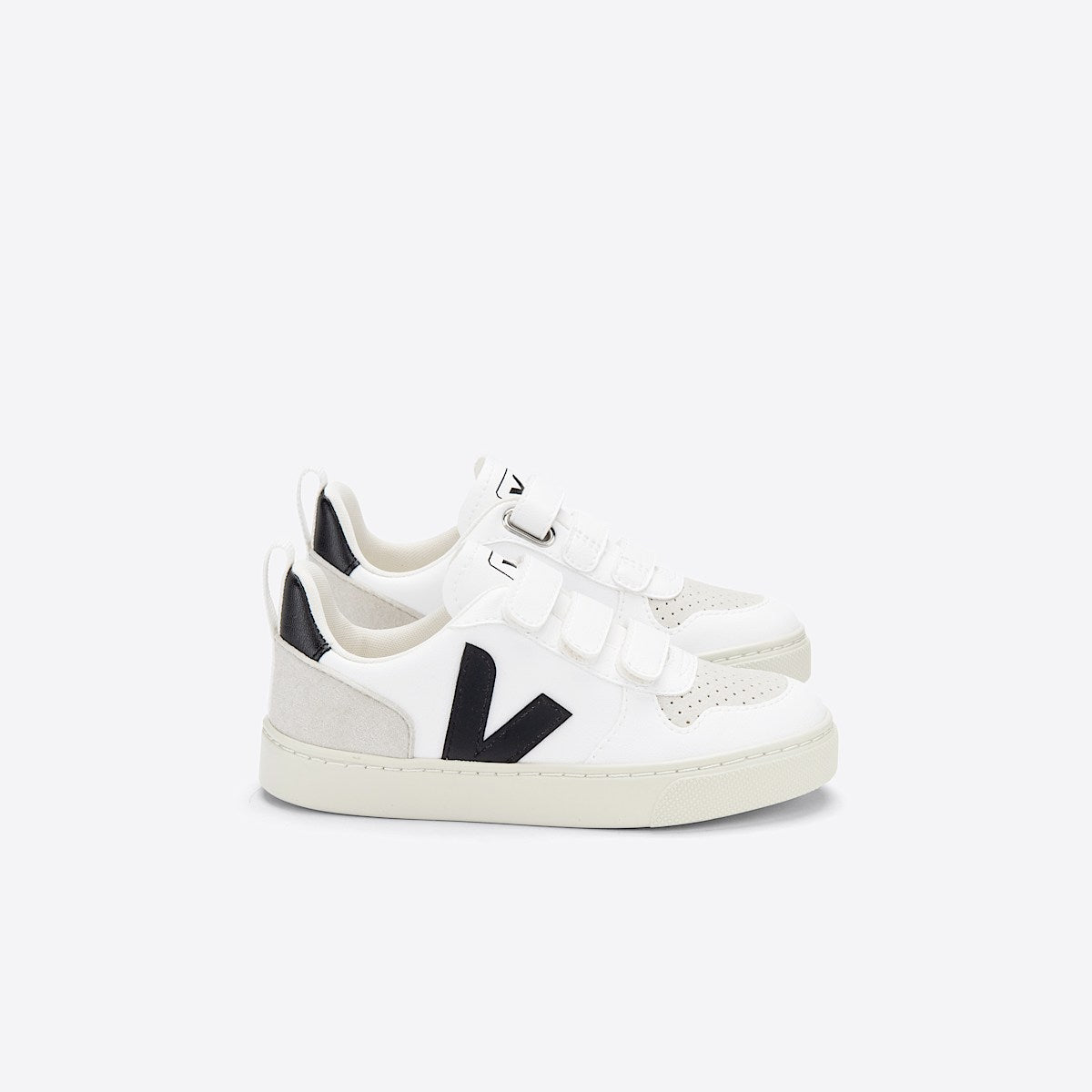 VEJA V-10 CWL White Black