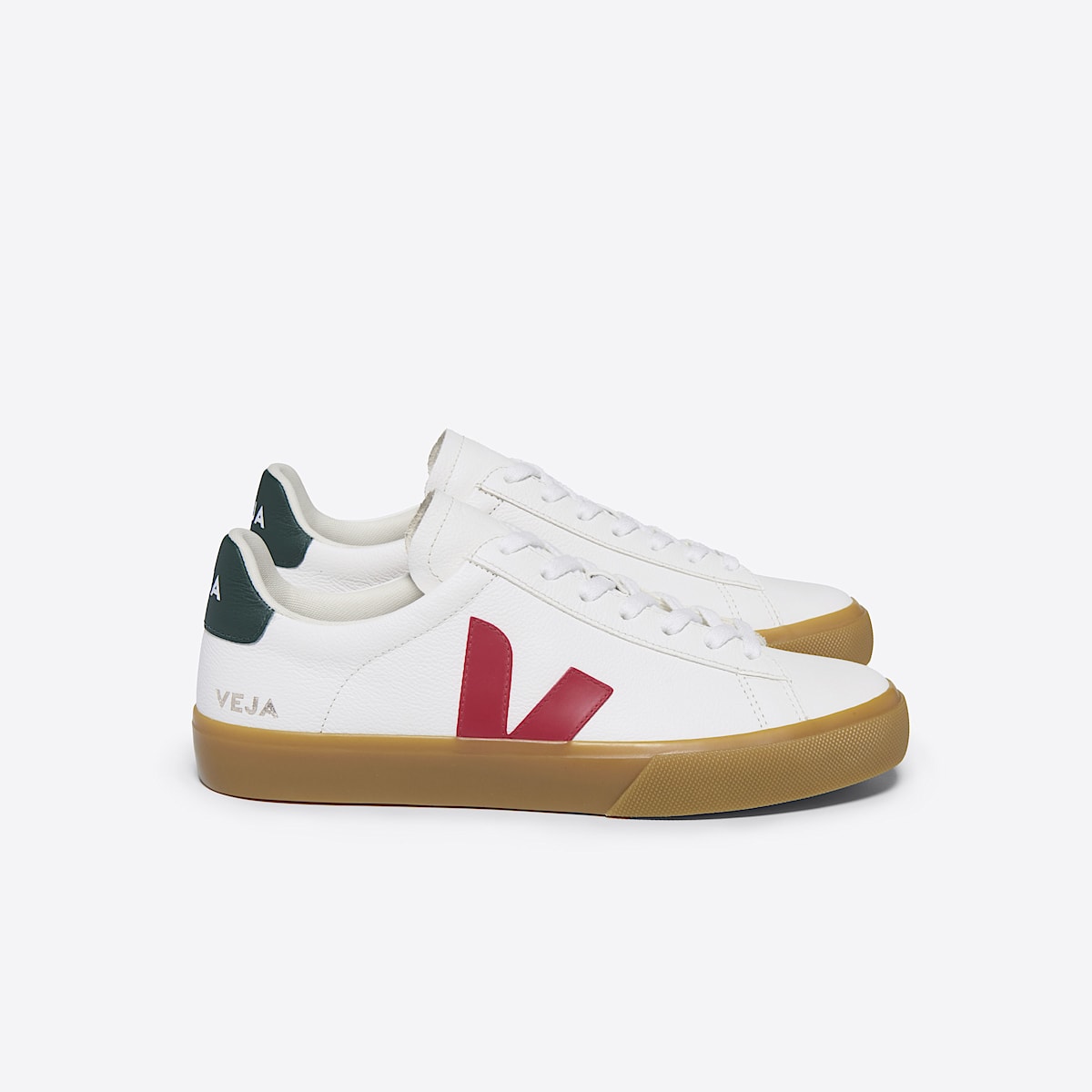 VEJA Campo Leather White Pekin Poker