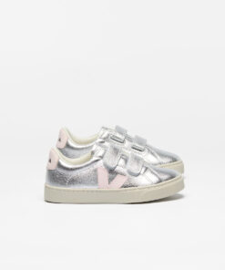 VEJA Esplar Leather Silver Lassi