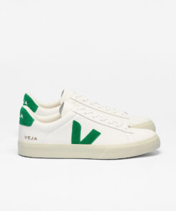 VEJA Campo Leather White Emeraude