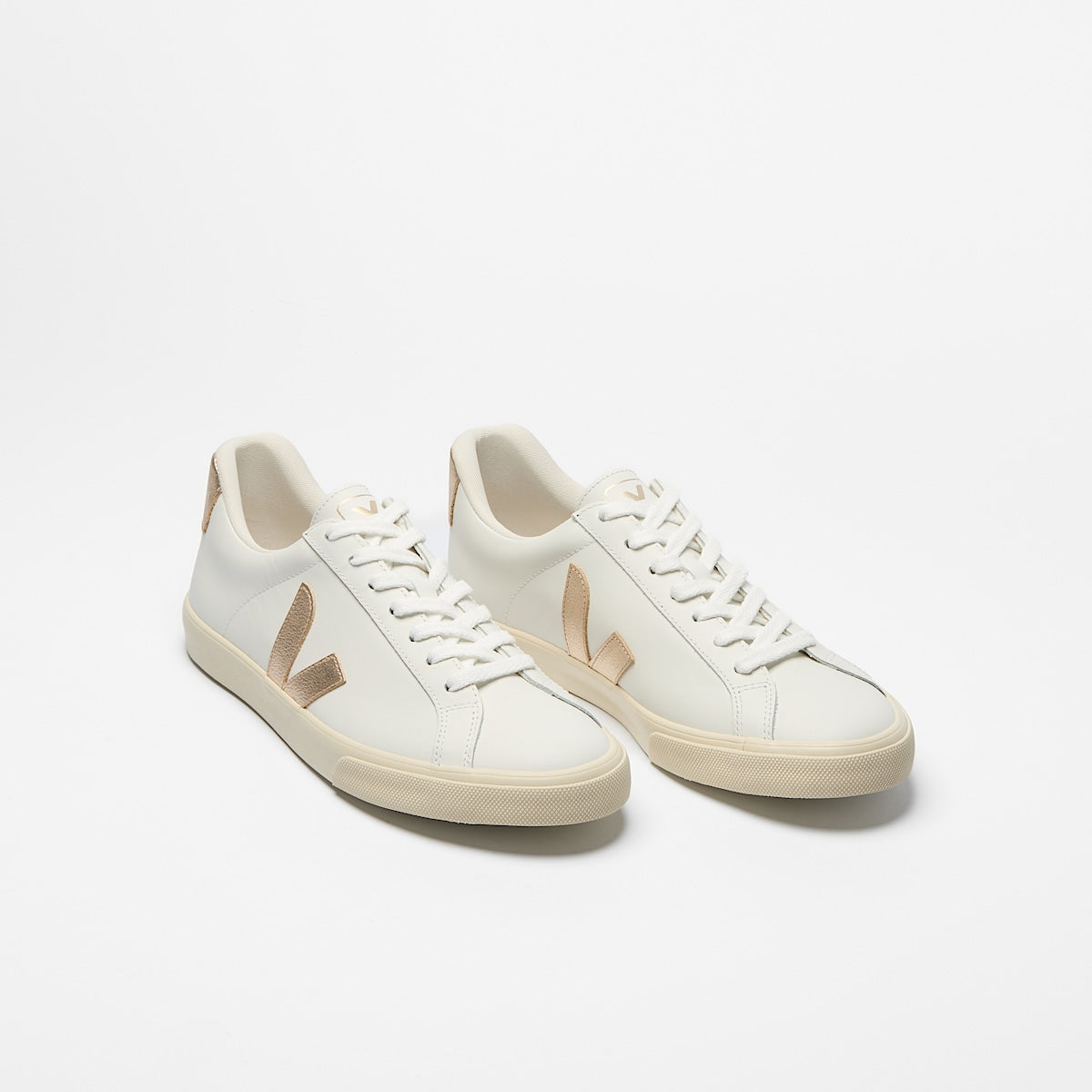 VEJA Esplar Leather White Platine - Image 3