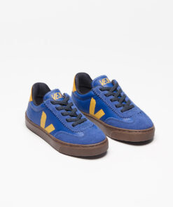 Alternative view of VEJA Volley Elastic Laces Leather Atlantic Ouro Bark