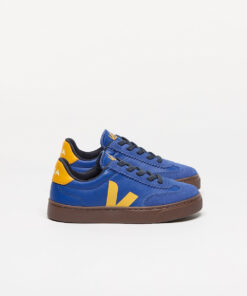 VEJA Volley Elastic Laces Leather Atlantic Ouro Bark